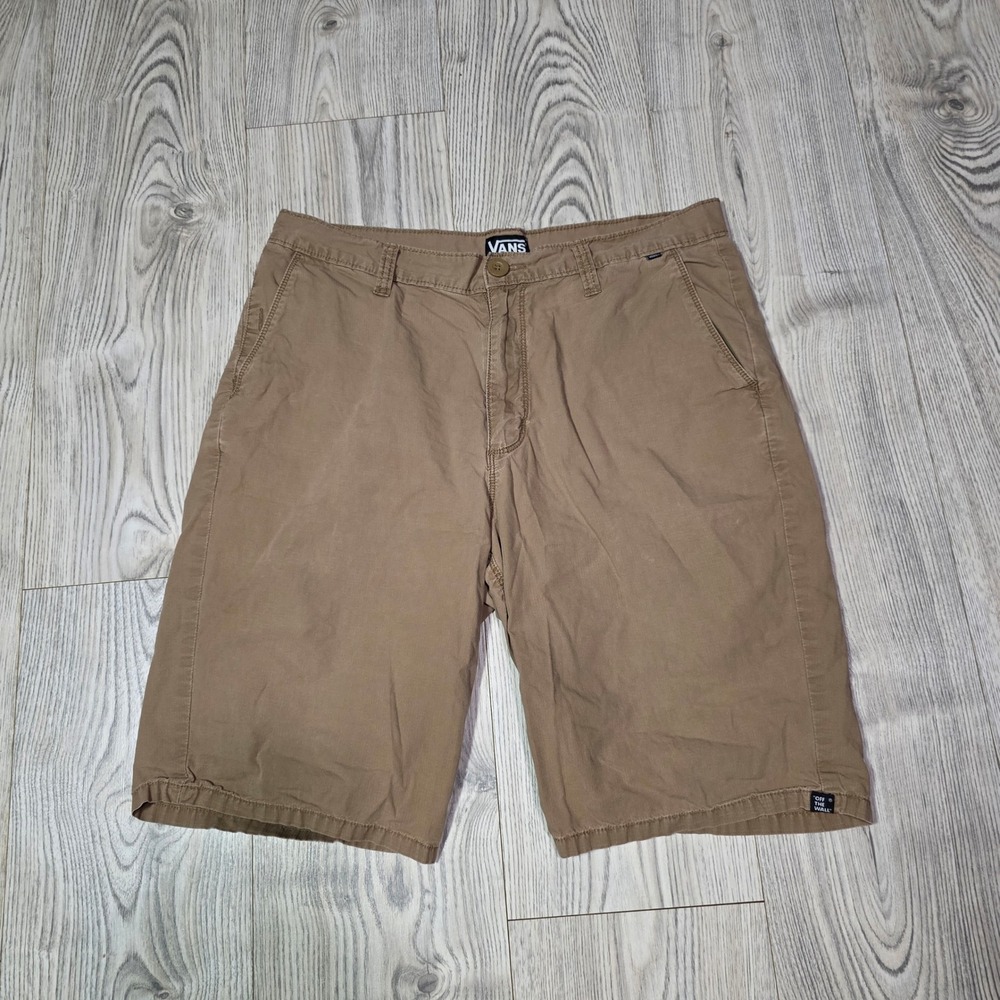 Vans Ripstop Off The Wall Chino Skater Shorts - Khaki - Size 32